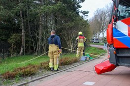 Canta te water in Dirkshorn, bestuurder gewond