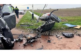 Zwaar ongeval met auto’s en fietser in Schagerbrug