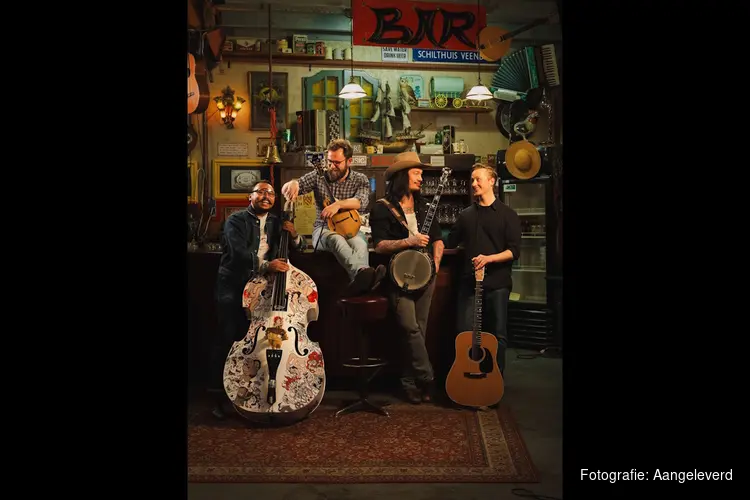 Zaterdag 18 April Country & Bluegrass van The Lonesome Malones in Cultuurkerkje Oudesluis