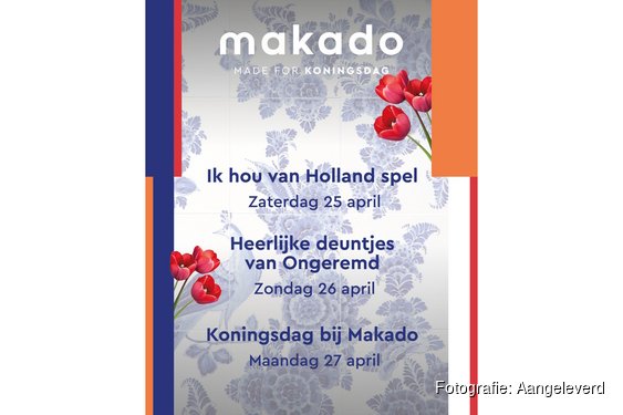 Koningsdag in aantocht? Dompel je onder in oranje sferen bij Makado Schagen!