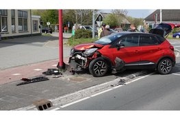 Fikse schade na botsing op kruising N9