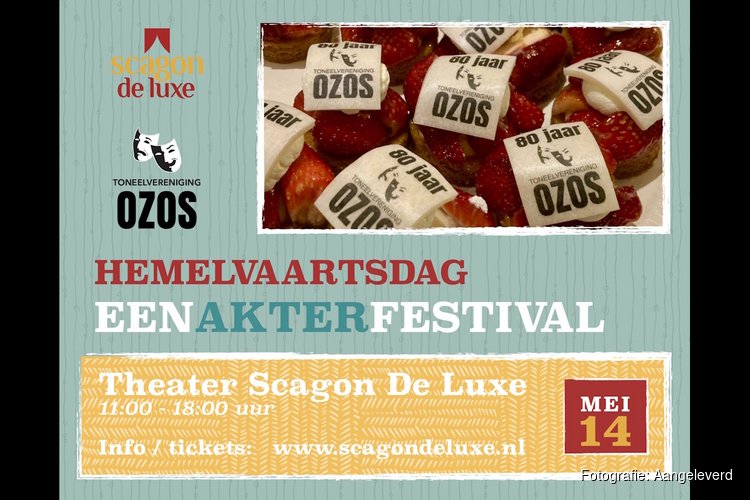Herleving Schager Eenakterfestival  bij OZOS’ 80 jarig jubileum in Scagon De Luxe