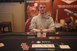 Quinten Hageman uit Schagen kwalificeert zich voor finale ONK Poker in Blokker!