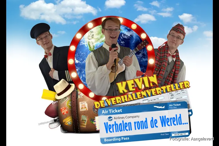 Enerverende ’Reis door Verhalen’ met Kevin de Verhalenverteller in Scagon De Luxe