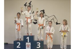 Zeven prijzen voor de EBI-Sports judoka's