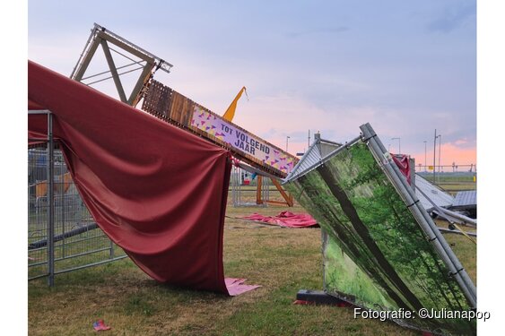 Julianapop 2026 afgelast na stormschade