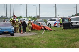 Meerdere gewonden na ernstig verkeersongeval op de N9 bij Schoorl