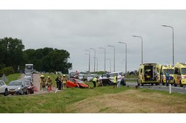 Meerdere gewonden na ernstig verkeersongeval op de N9 bij Schoorl