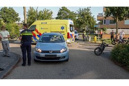 Fietser gewond na aanrijding met auto in Schagen