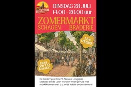 Schagen maakt zich op voor dé bruisende Zomerbraderie vol sfeer, muziek en verrassingen