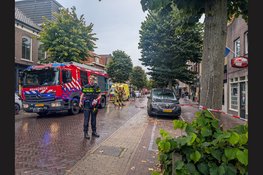 Brand uitgebroken bij banketbakkerij aan Gedempte Gracht in Schagen