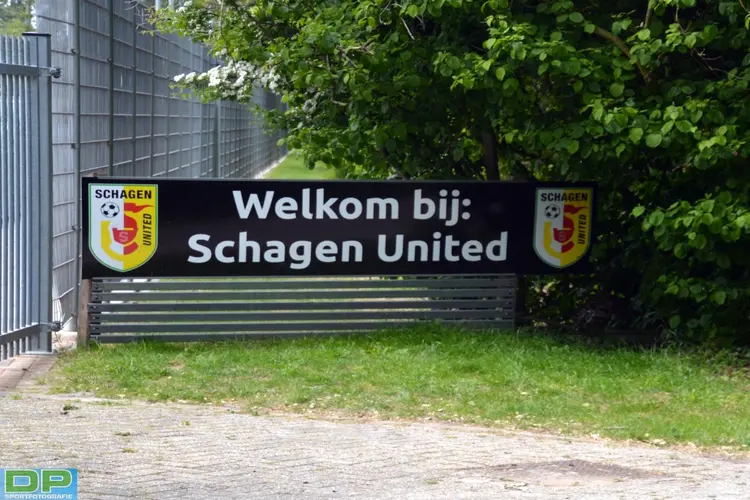 Schagen United pakt in slotfase toch nog punt