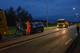N9 bij Schagerbrug volledig afgesloten na kettingbotsing door laagvliegende reiger