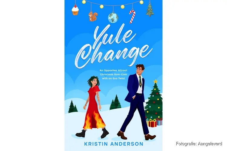 Kristin Anderson, schrijfster uit Schagen,  lanceert kerst-romcom Yule Change met eco-twist en boodschap van hoop