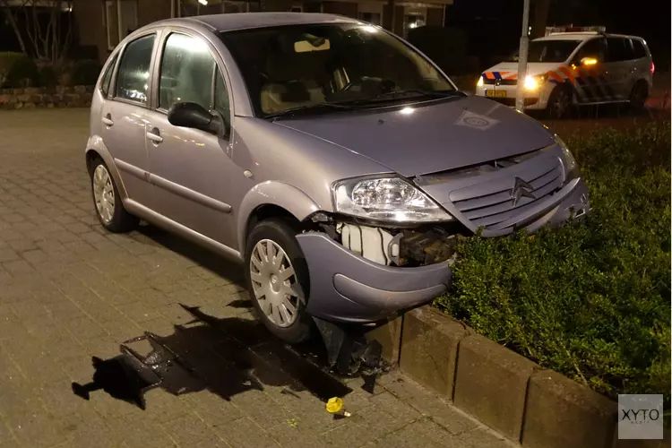 Ongeluk op de Havenstraat in Schagen