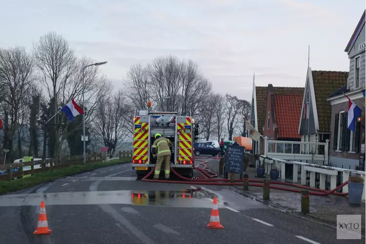 Brand in woning in Kolhorn