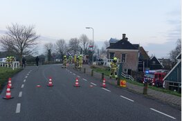 Brand in woning in Kolhorn