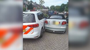 Inbrekers klemgereden na achtervolging door Heerhugowaard