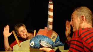 Zoldertheater in de bieb