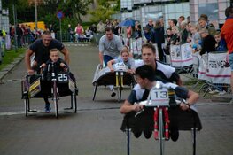 Weersomstandigheden zorgen voor meeste spanning tijdens Beddenrace Langedijk