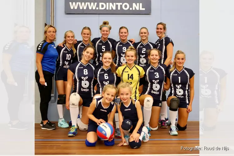 Dinto Dames pakken eerste competitiezege