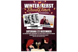 Winter/kerst showdiner in Partycentrum De Vriendschap ’t Veld