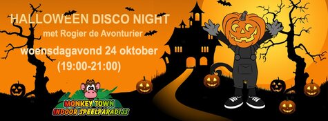 Monkey Town Schagen – Halloween Disco Night