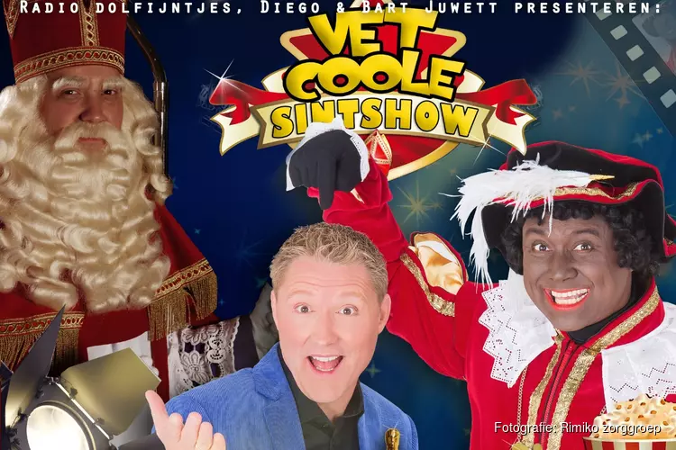 Diego komt met De Vet Coole Sintshow naar Schagen!