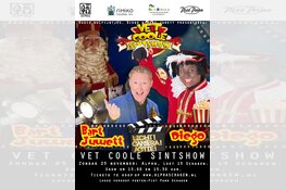 Diego komt met De Vet Coole Sintshow naar Schagen!