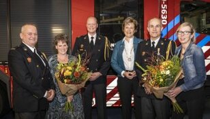 Koninklijke onderscheiding voor Fred van den Berg en Jos Verweij